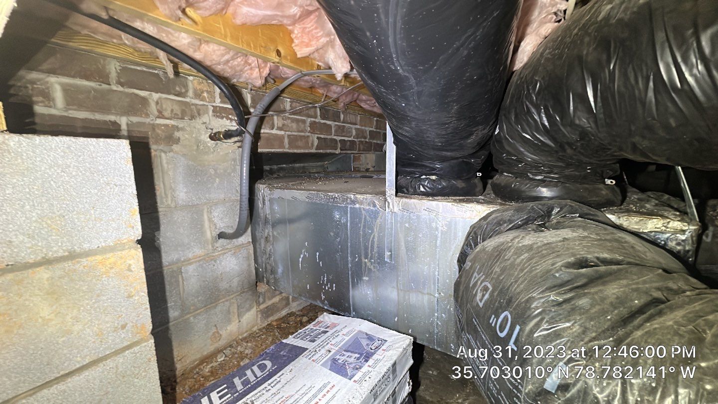 Trane Gas Package Unit Install by Nick's Mechanical LLC.