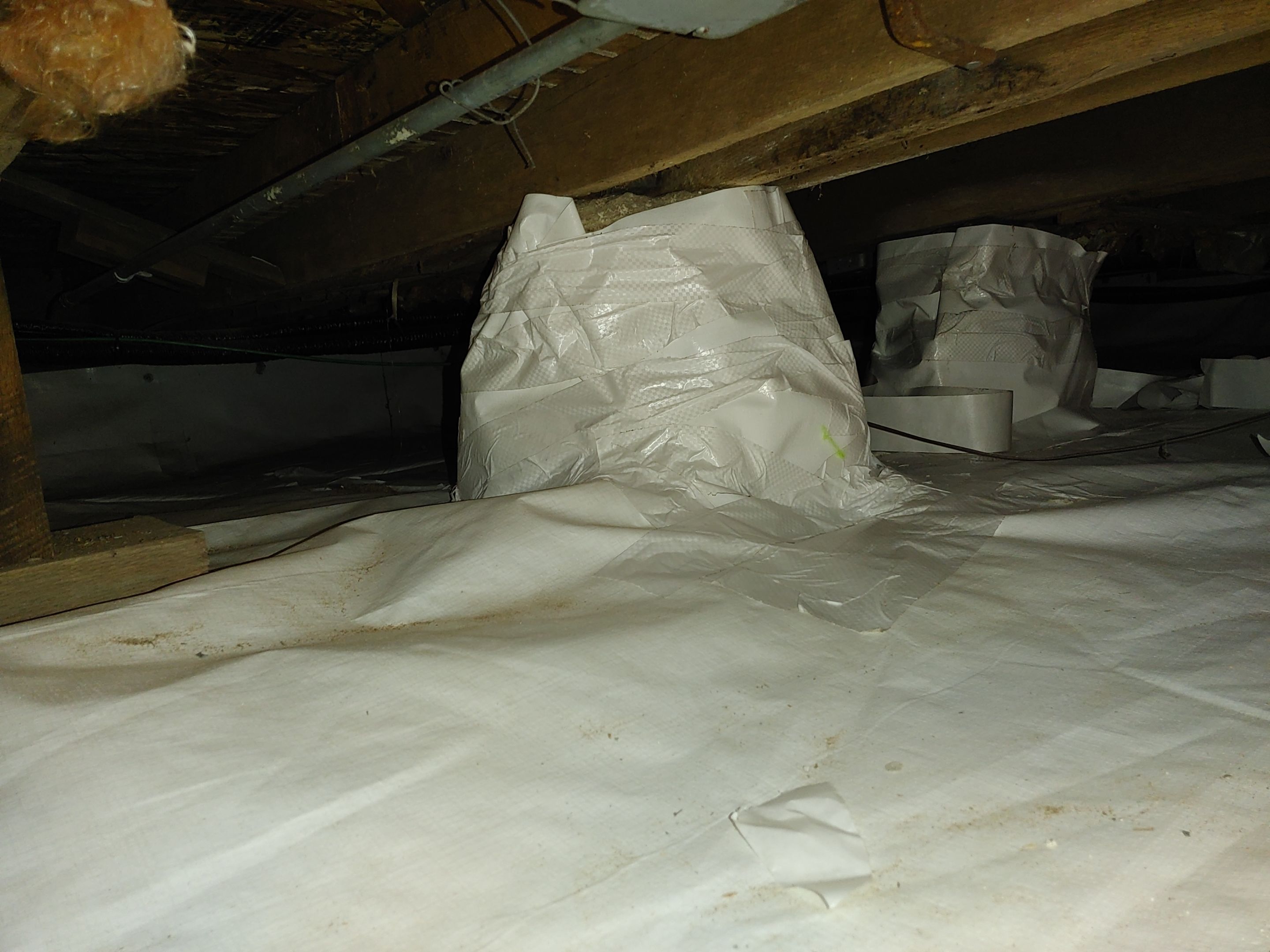 Another Tough Crawlspace Waterproofing Project by Toledo Basement Repair