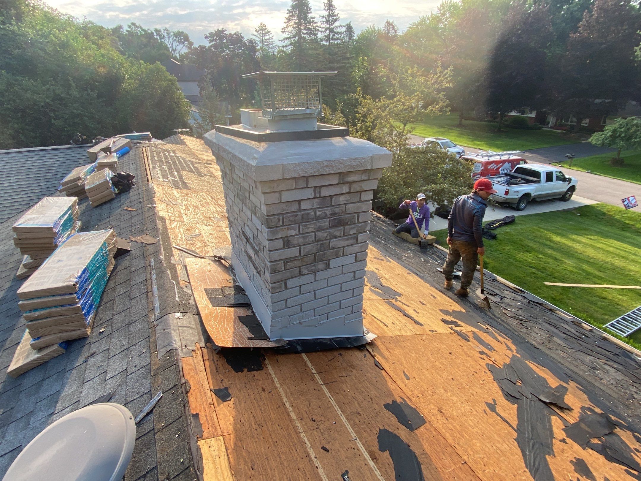 Roof Replacement using CertainTeed Landmark by 180 Contractors