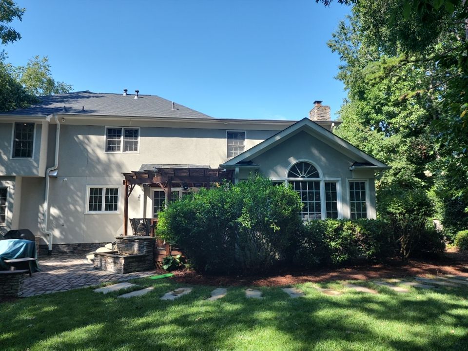 House Wash using cleaner by Power Wash Masters LLC