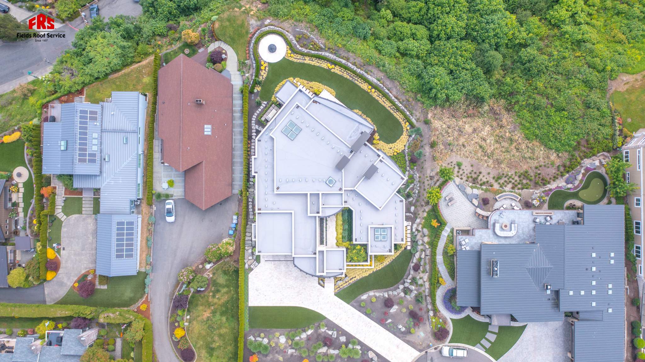 Gig Harbor Residential Reroof - TPO by Fields Roof Service Inc
