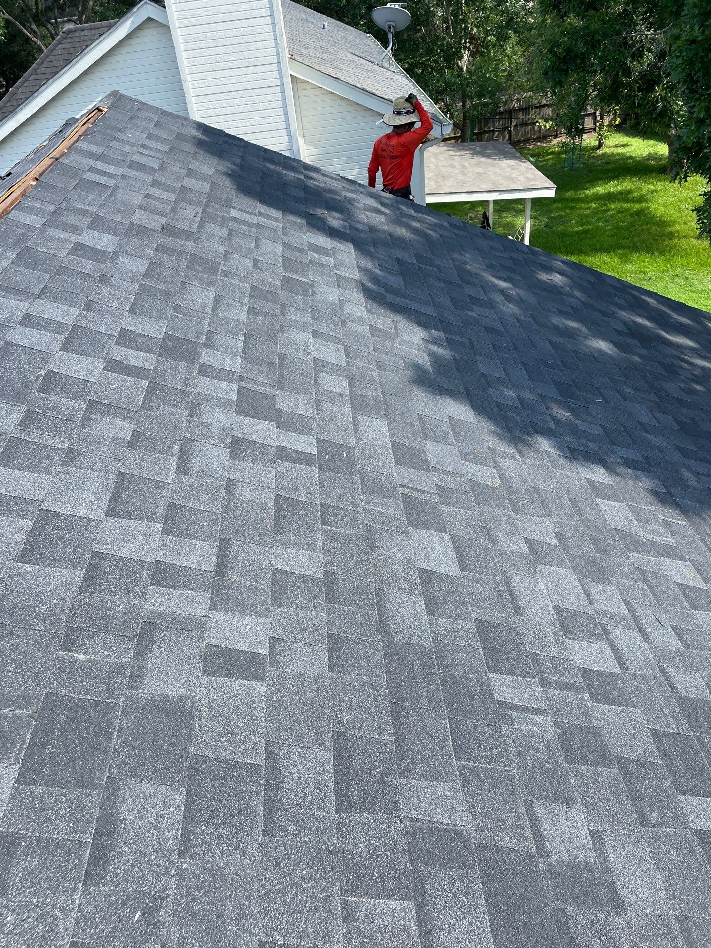 Residential Roofing Installation using Owen's Corning Duration (Lifetime) Shingles by Roof Repair Company