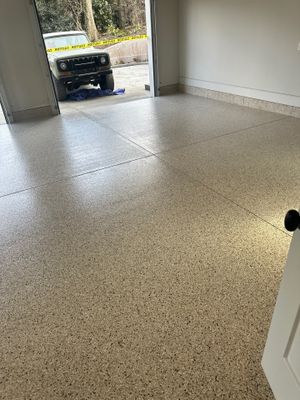 Garage Floor Coating using Shoreline