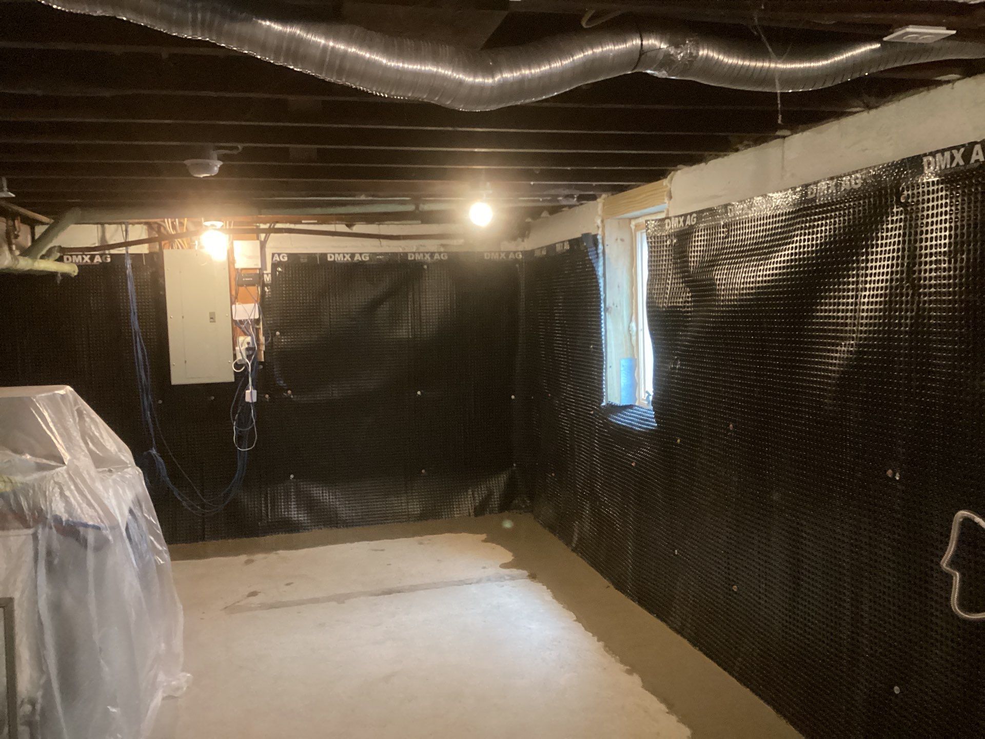 Interior Basement Waterproofing in NE MPLS by Waterproofing Northeast