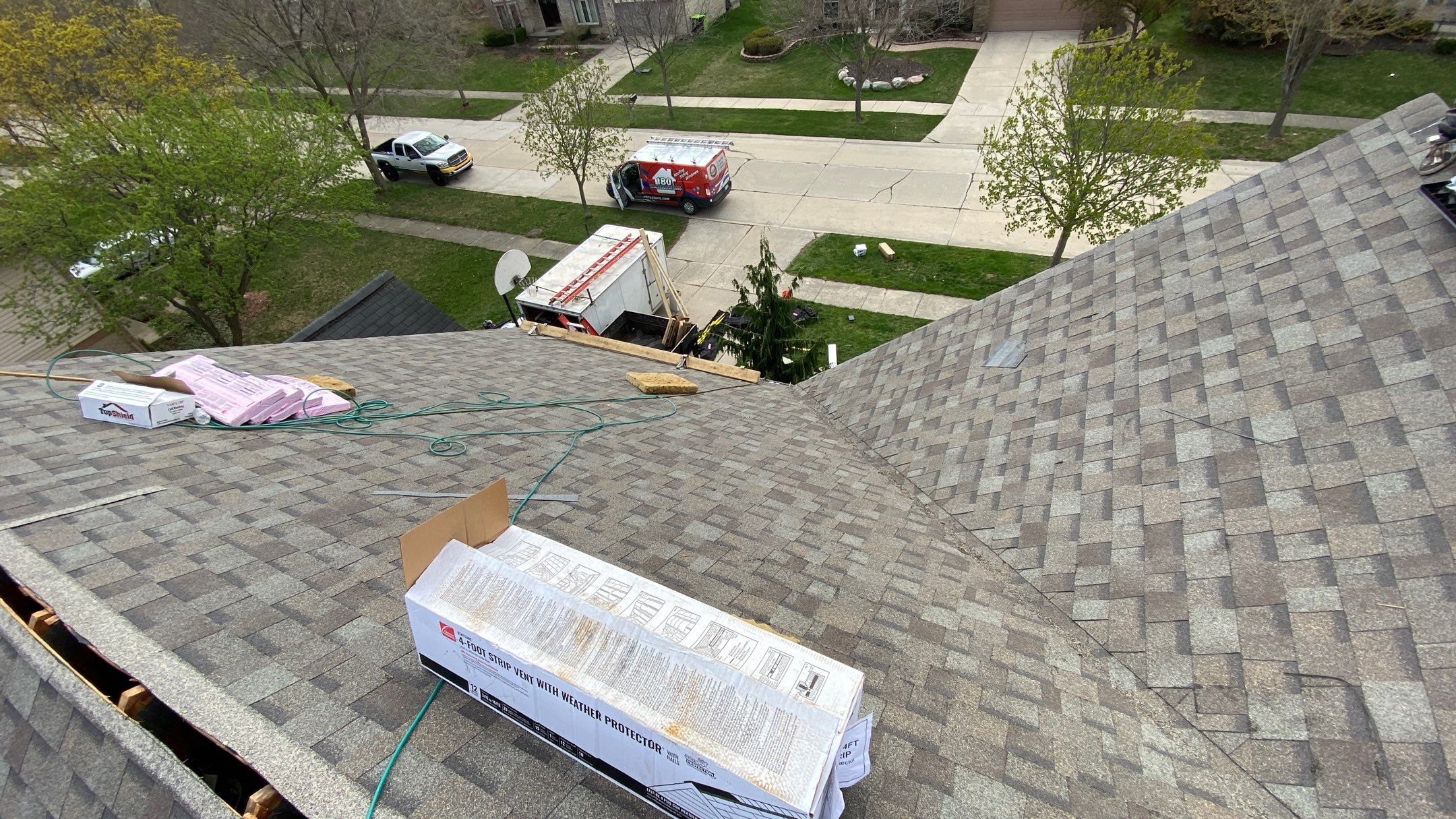 Roof Replacement using CertainTeed Landmark by 180 Contractors