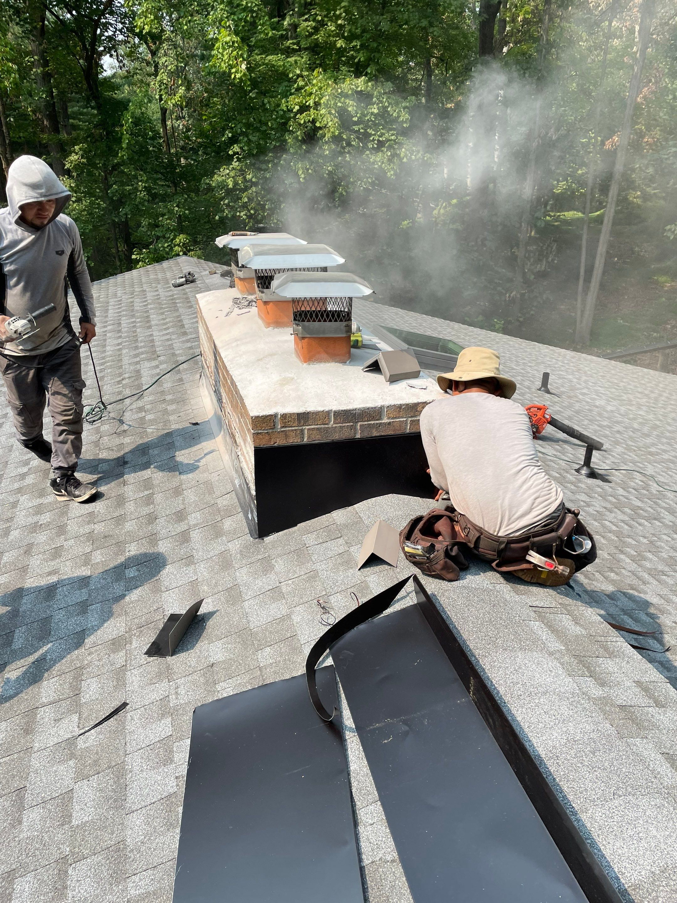 Deckhouse Roof Replacement by American Home Contractors