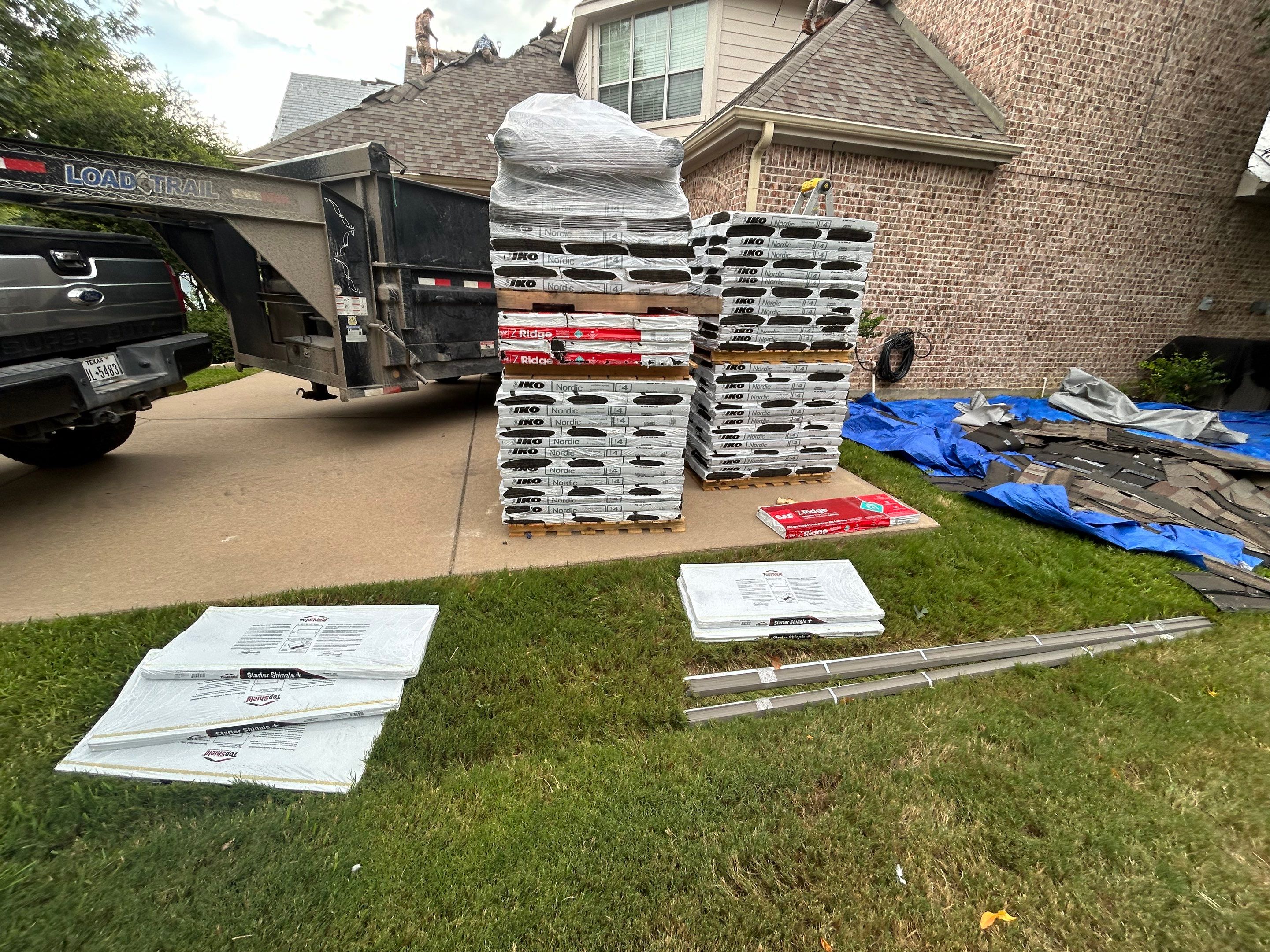 Residential Roofing Installation using IKO Nordic Class 4 by Becker Roofing and Exteriors