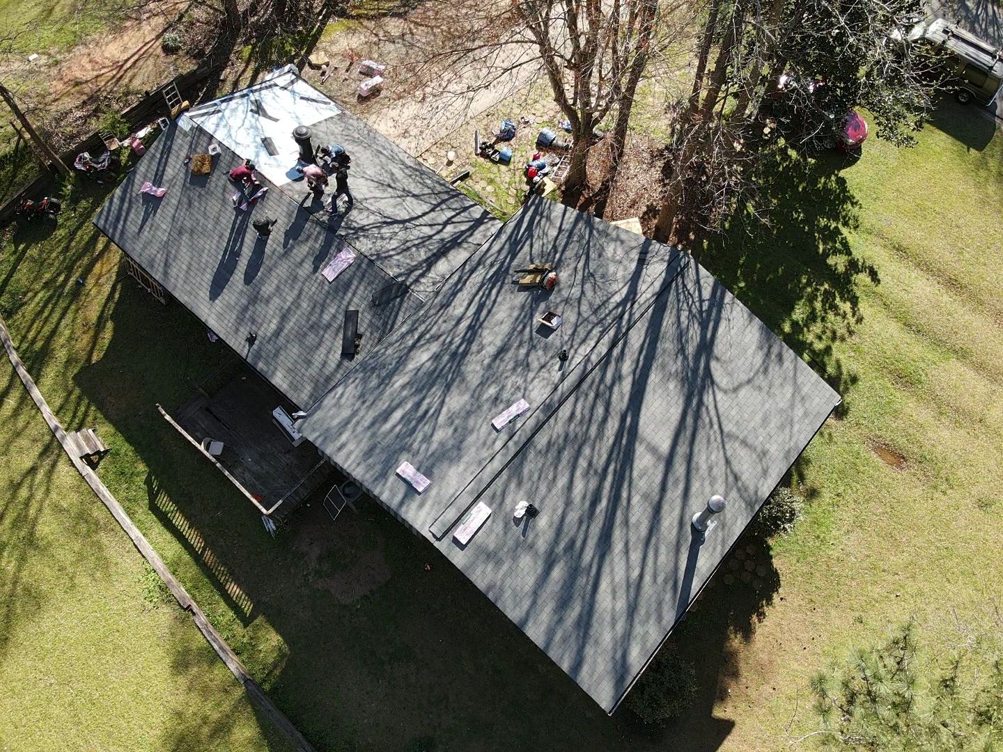 Residential Roofing Installation using Owens Corning by Inspector Roofing and Restoration