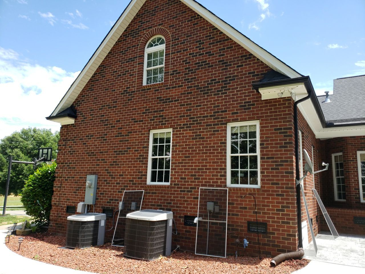 House Wash using cleaner by G&H Home Tech Pros LLC