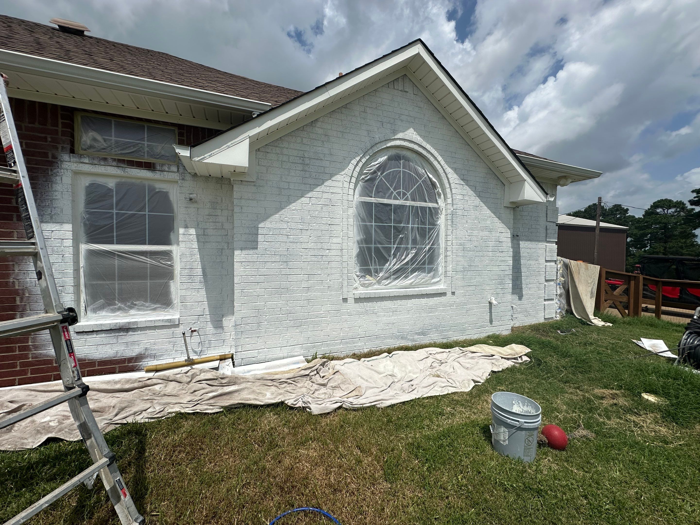Exterior Transformation in Troup Texas by Quality Coats Painting