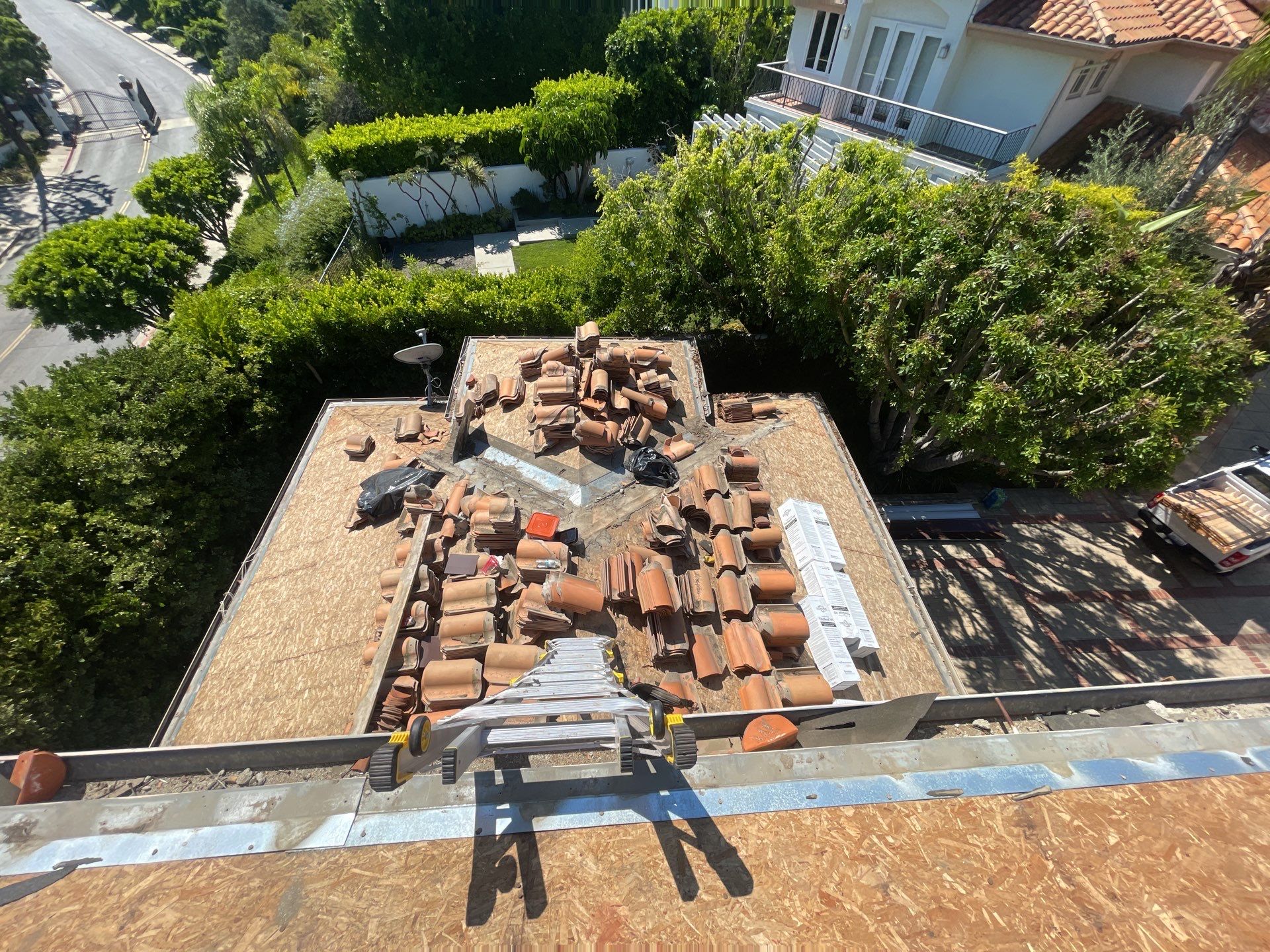Tile Reset Project- Los Angeles CA 90049 by Epic Roof Replacement