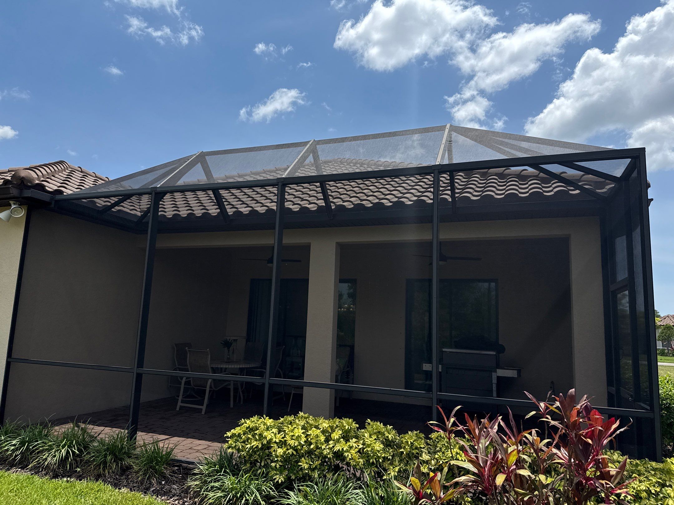 Concrete Tile Roof, Paver Driveway & Lanai Cleaning – Artisan Lakes Esplanade, Palmetto, FL by Sunshine AquaWash