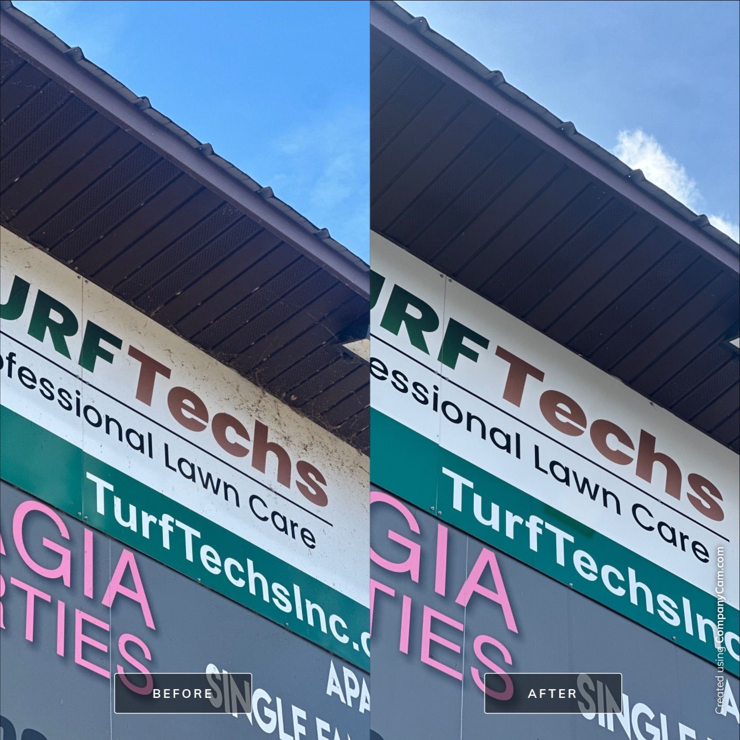 Project in Island Lake by Simmons Power & Soft Washing