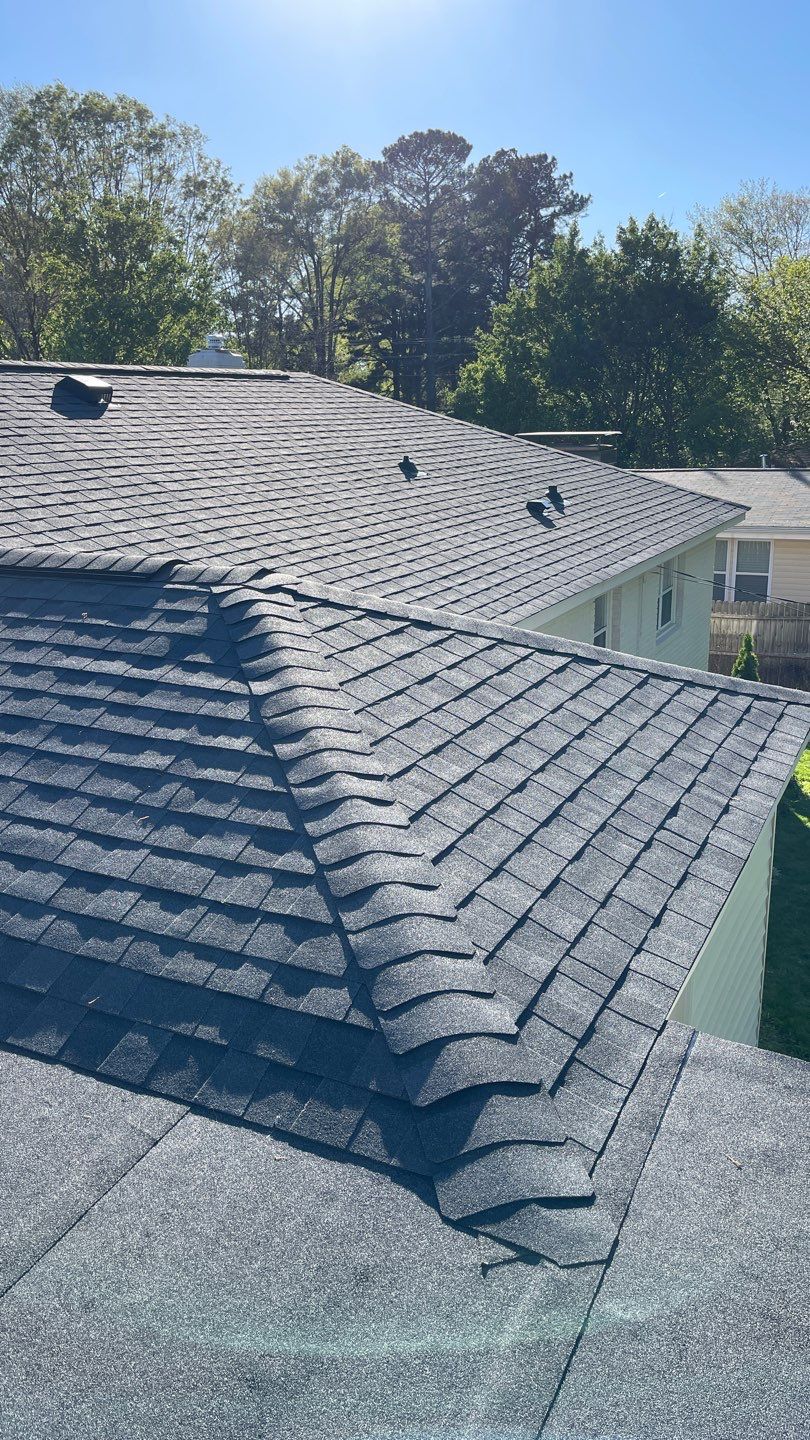 Roof replacement and interior repair by hail damage by Just Brilliant Restoration JBR