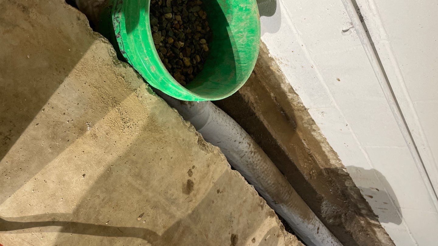 Interior Drain Tile & Foundation Crack Repair in St. Anthony, MN by Waterproofing Northeast