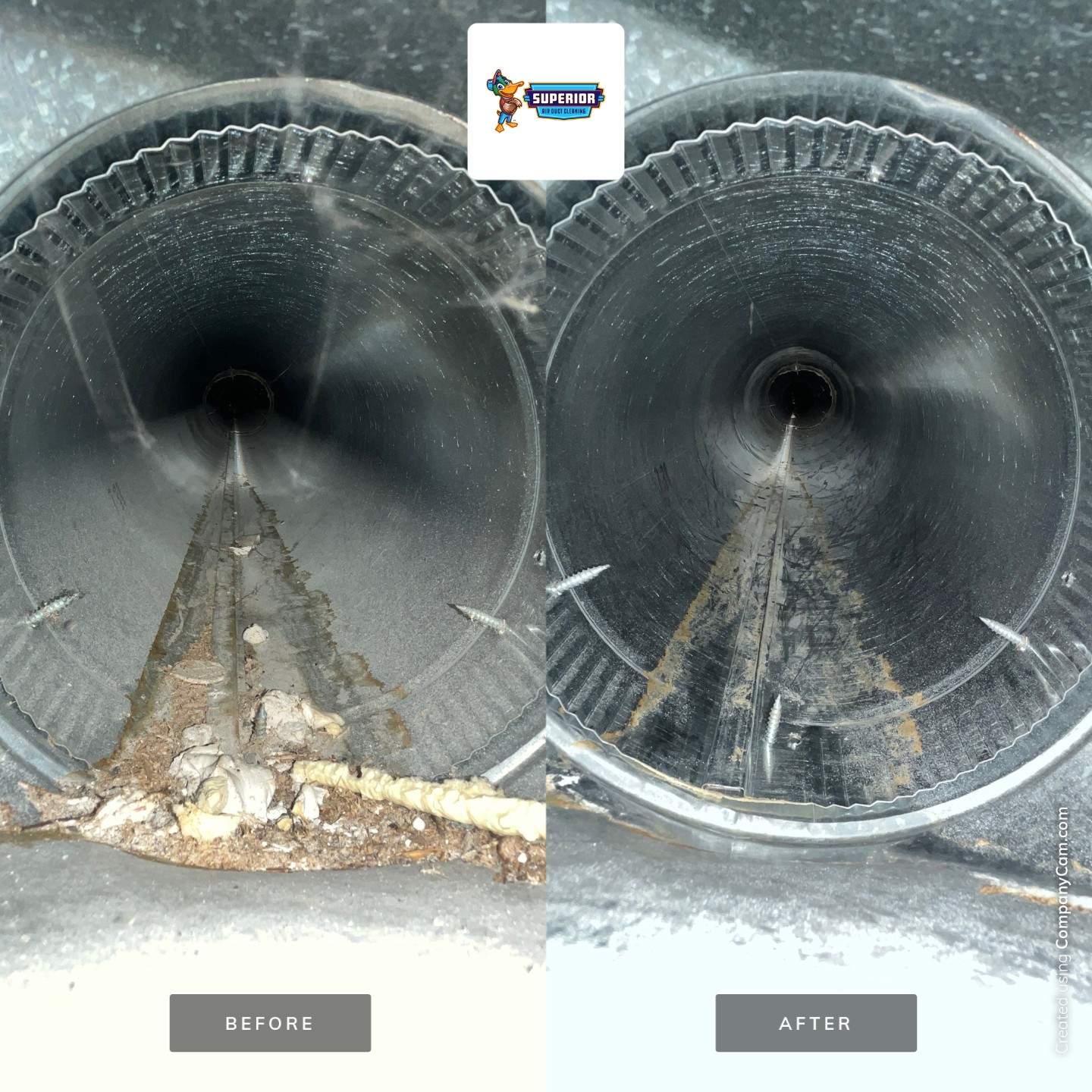 Air Duct Cleaning With a Vacuum Truck in Canonsburg, PA by Superior Air Duct Cleaning