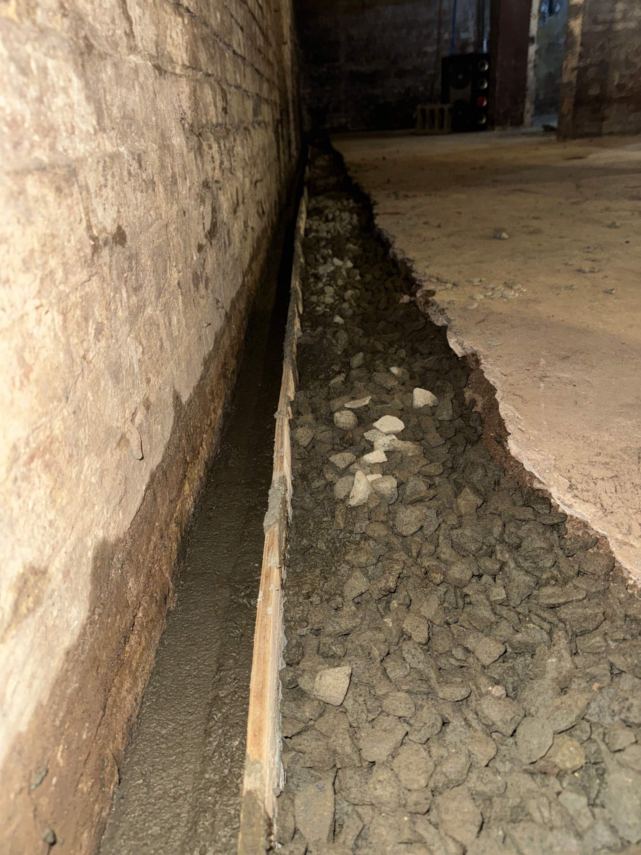 Interior French Drain & Wall Vapor Barrier in Newark, NJ  by Pure Service Pro, LLC 