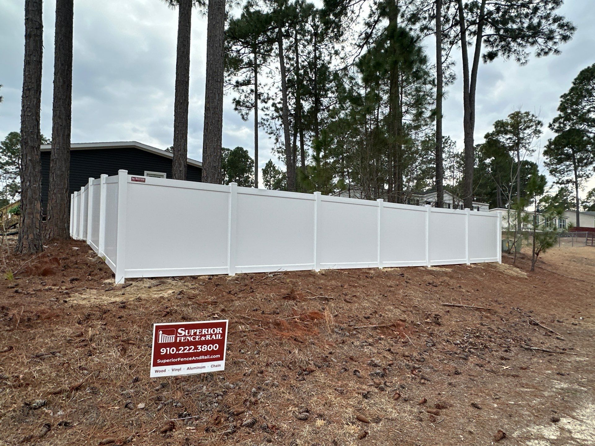 Project in Sanford by Superior Fence and Rail
