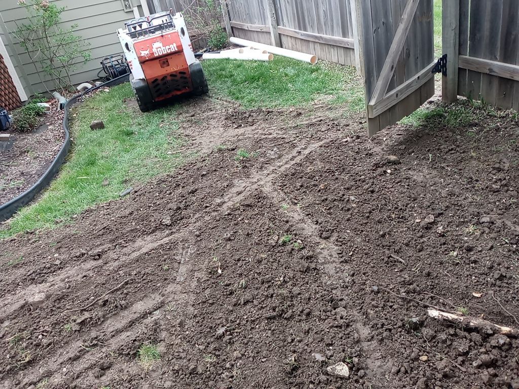 Front Yard Landscape by LAND ESCAPES LLC