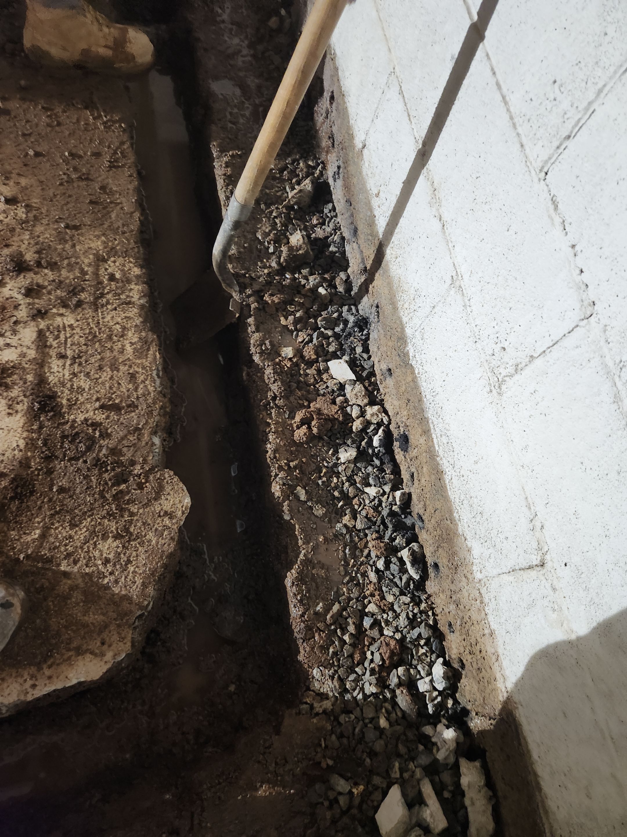 Interior French Drain in Pine Brook NJ by Pure Service Pro, LLC 