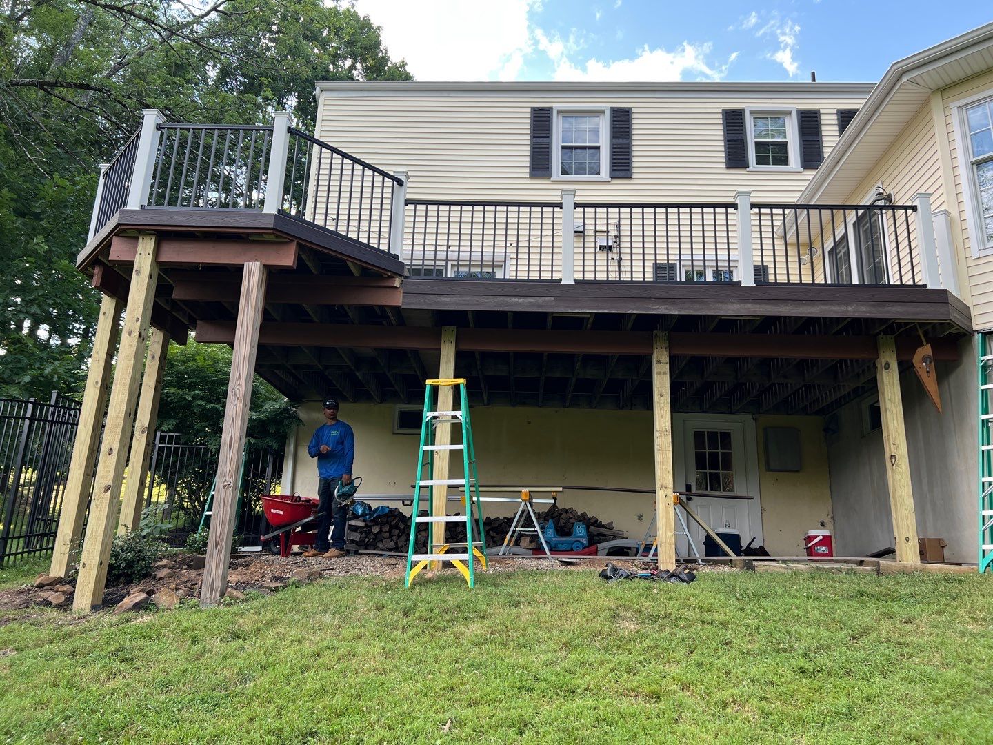 Deck Resurface in Bernards  by deck guardian