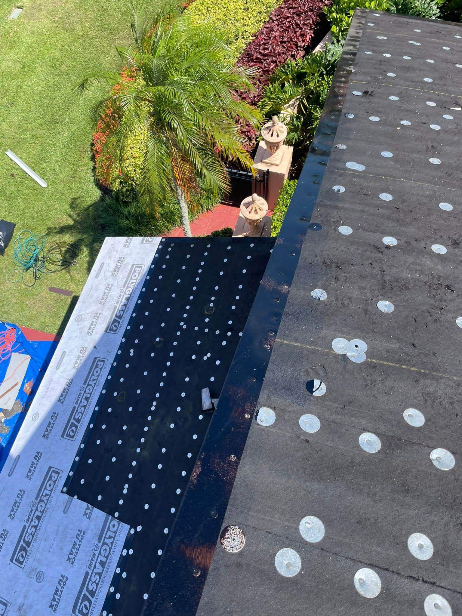 Complete Chimney Rebuild + Tile & Flat Re-Roof  by Morton Roofing, Inc.