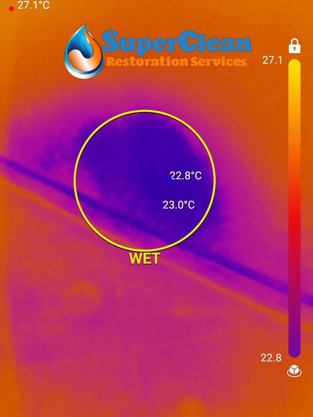 Water Damage Mitigation and Thermal Moisture Inspection in Port St. Lucie by SuperClean