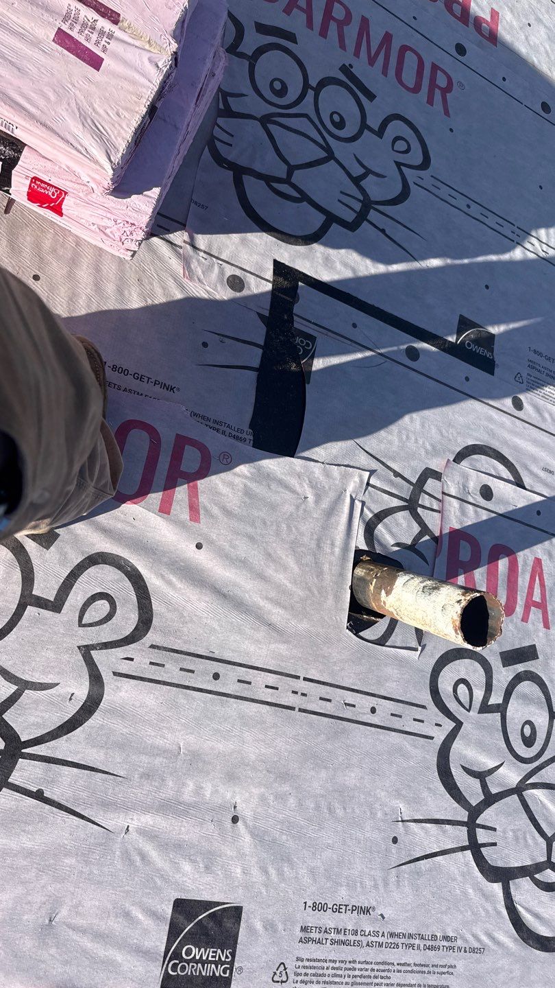 Roof Replacement using Owens Corning Williamsburg Grey by 180 Contractors