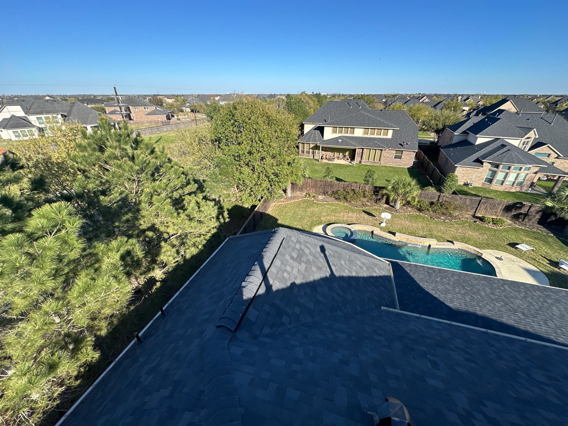 Project in Fulshear by Motion Roofing