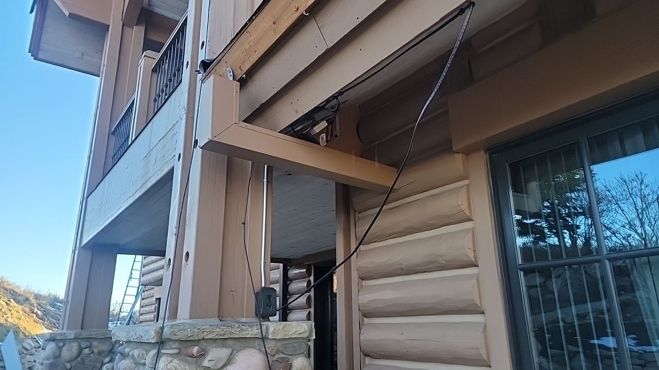 Standing Seam Metal Roof Replacement After Snow Damage by ASAP Roofing & Restoration