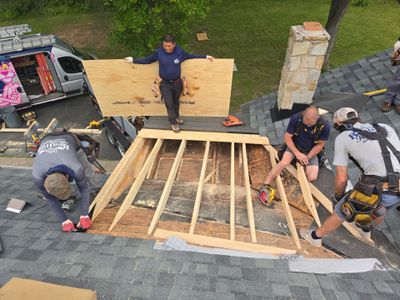 Structural Roof Rebuild and Low Slope Replacement in Gettysburg, Pennsylvania
