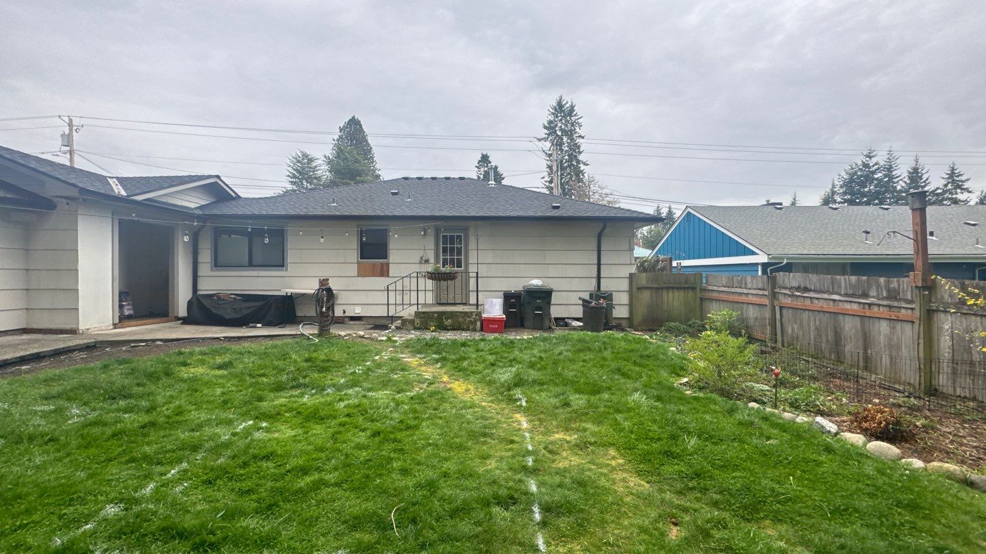 John | Concrete Backyard Walkway by Jireh Asphalt & Concrete Inc 