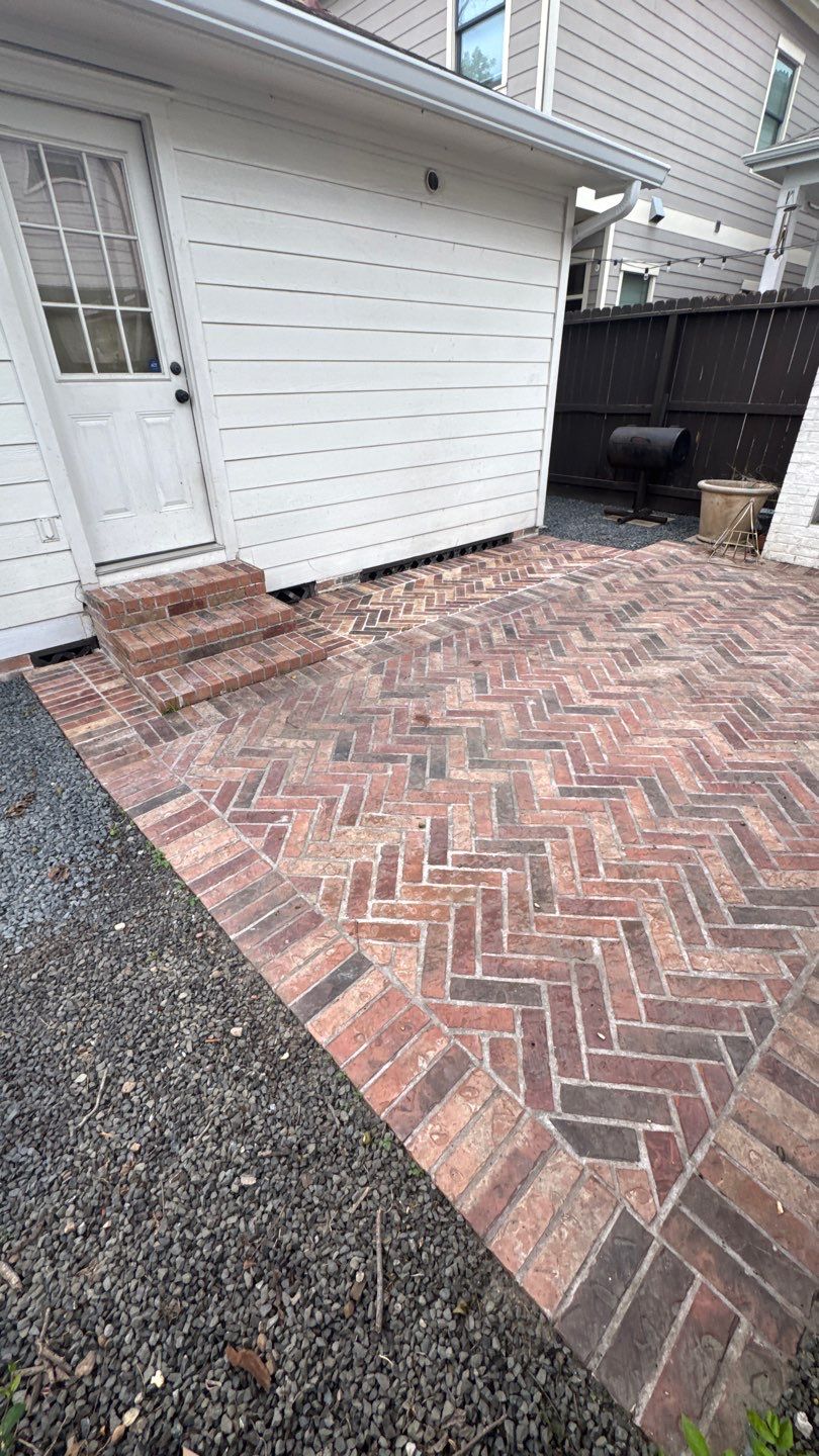 🌟 Driveway & Drainage Transformation by Texas Urban Elements