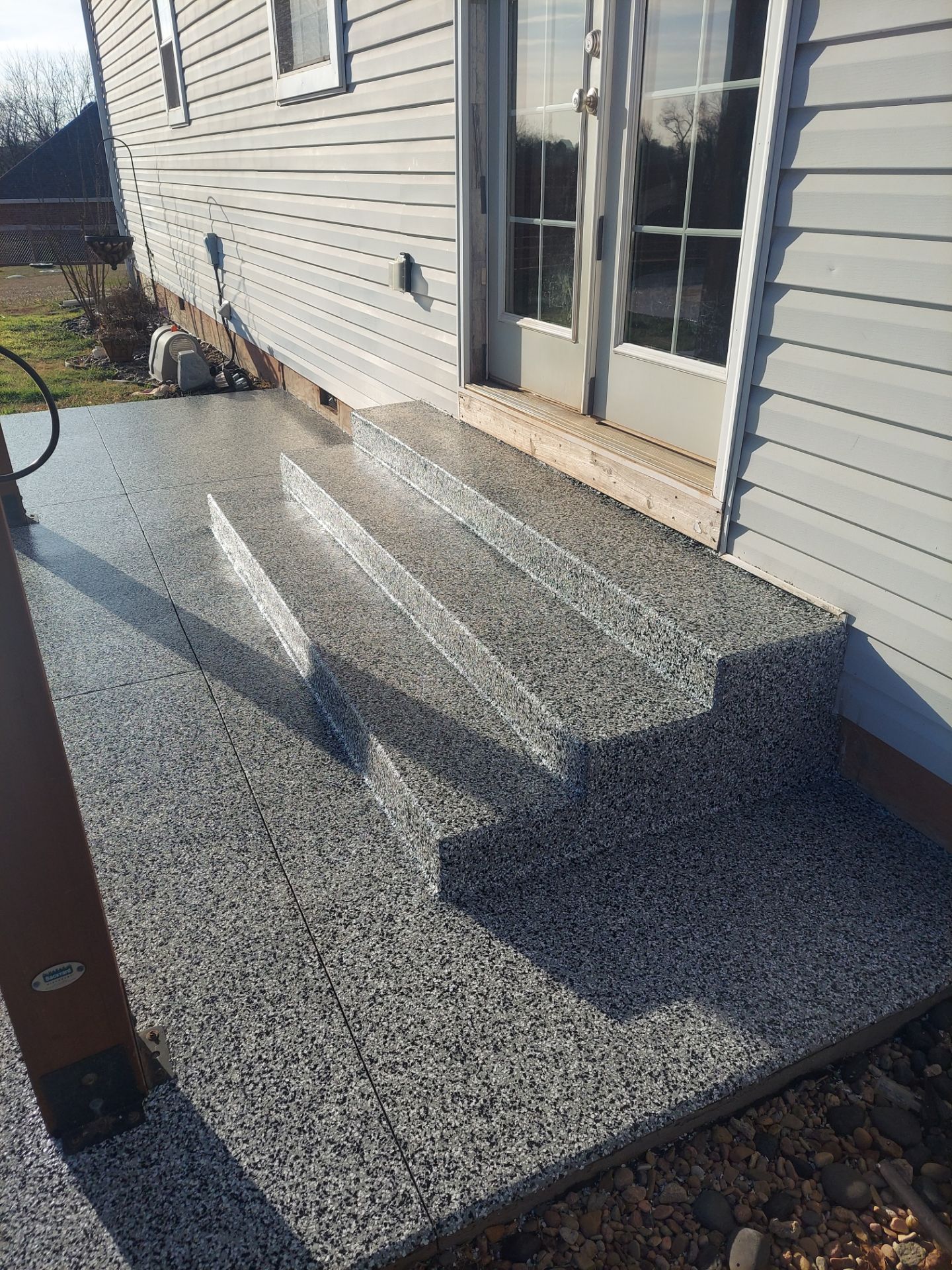 Patio & Pool Deck Install with Domino by Copperhead Coatings