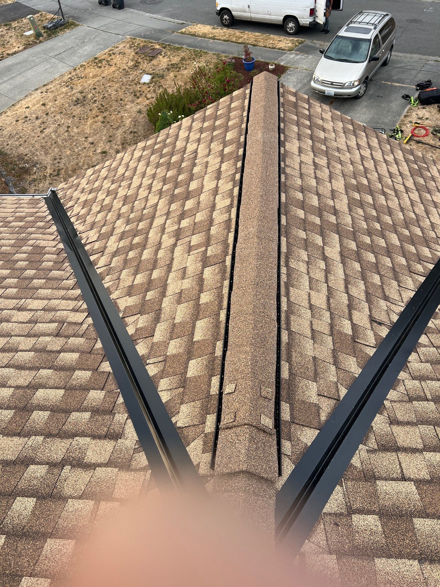 Residential Roofing Installation using GAF HDZ Shingles by Roofing Formula LLC