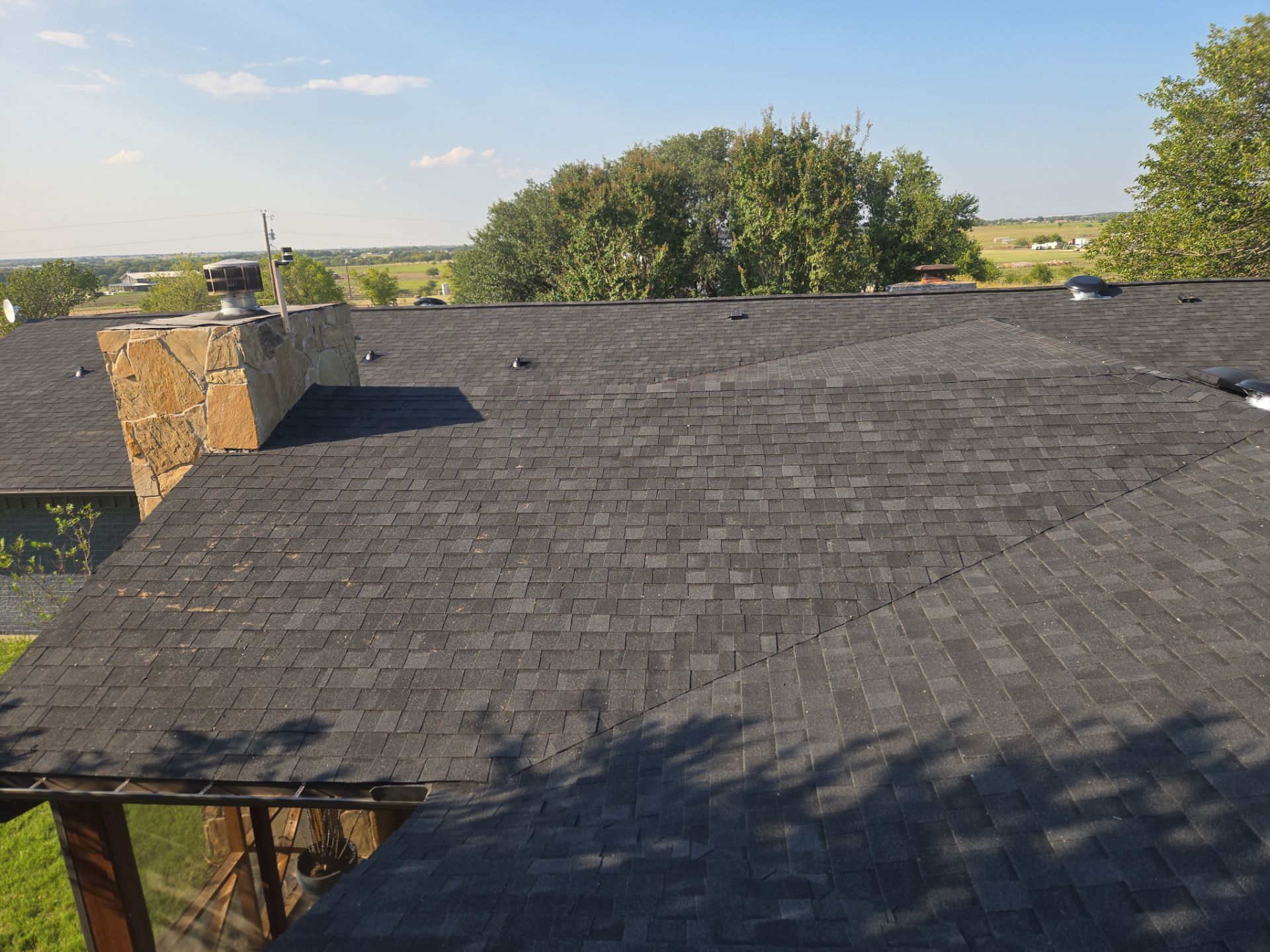 Project in Justin by Lonestar Roofing and Restoration LLC.