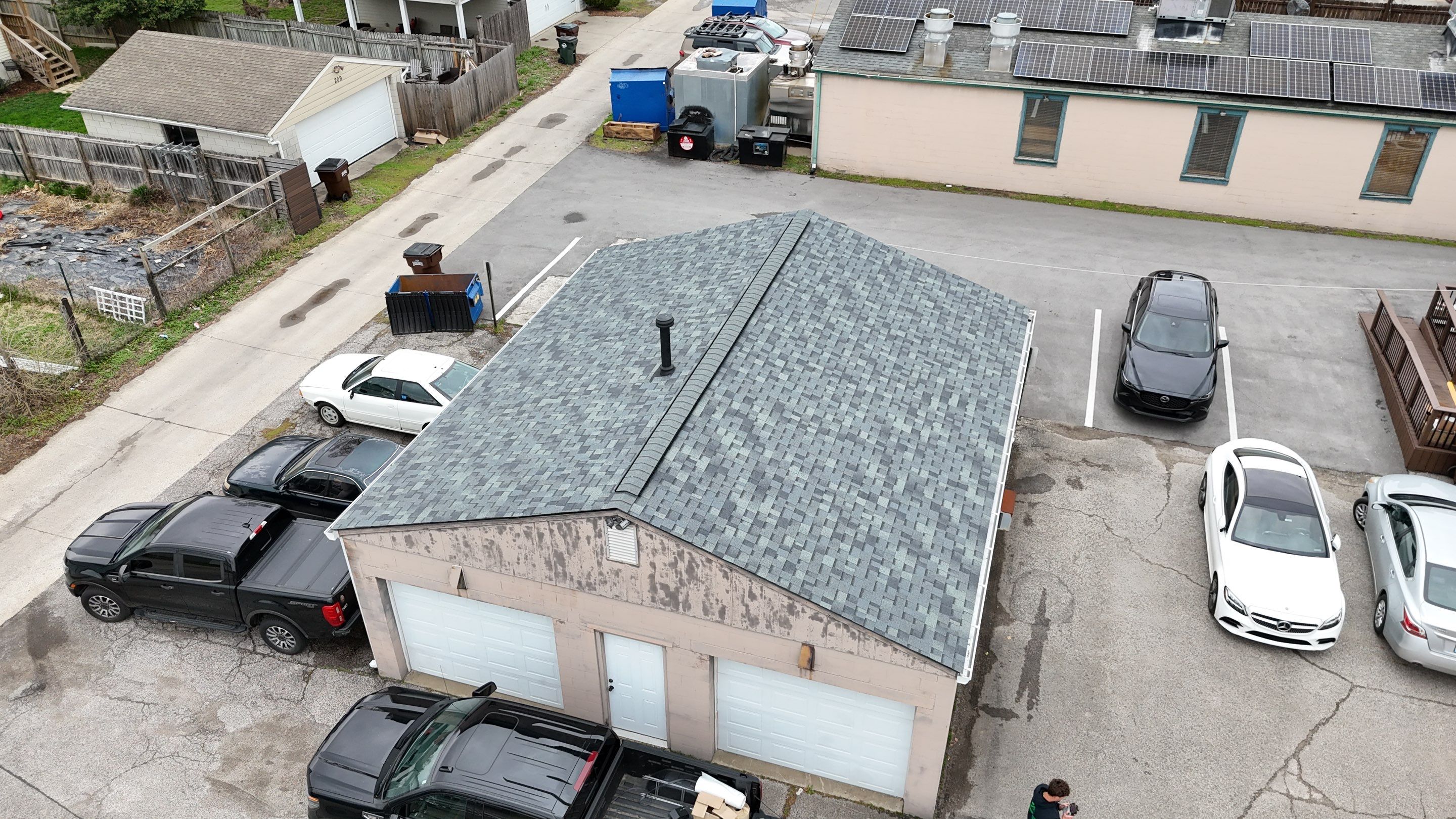 Flat Roof Replacement in Louisville, KY by GreenForce Restoration