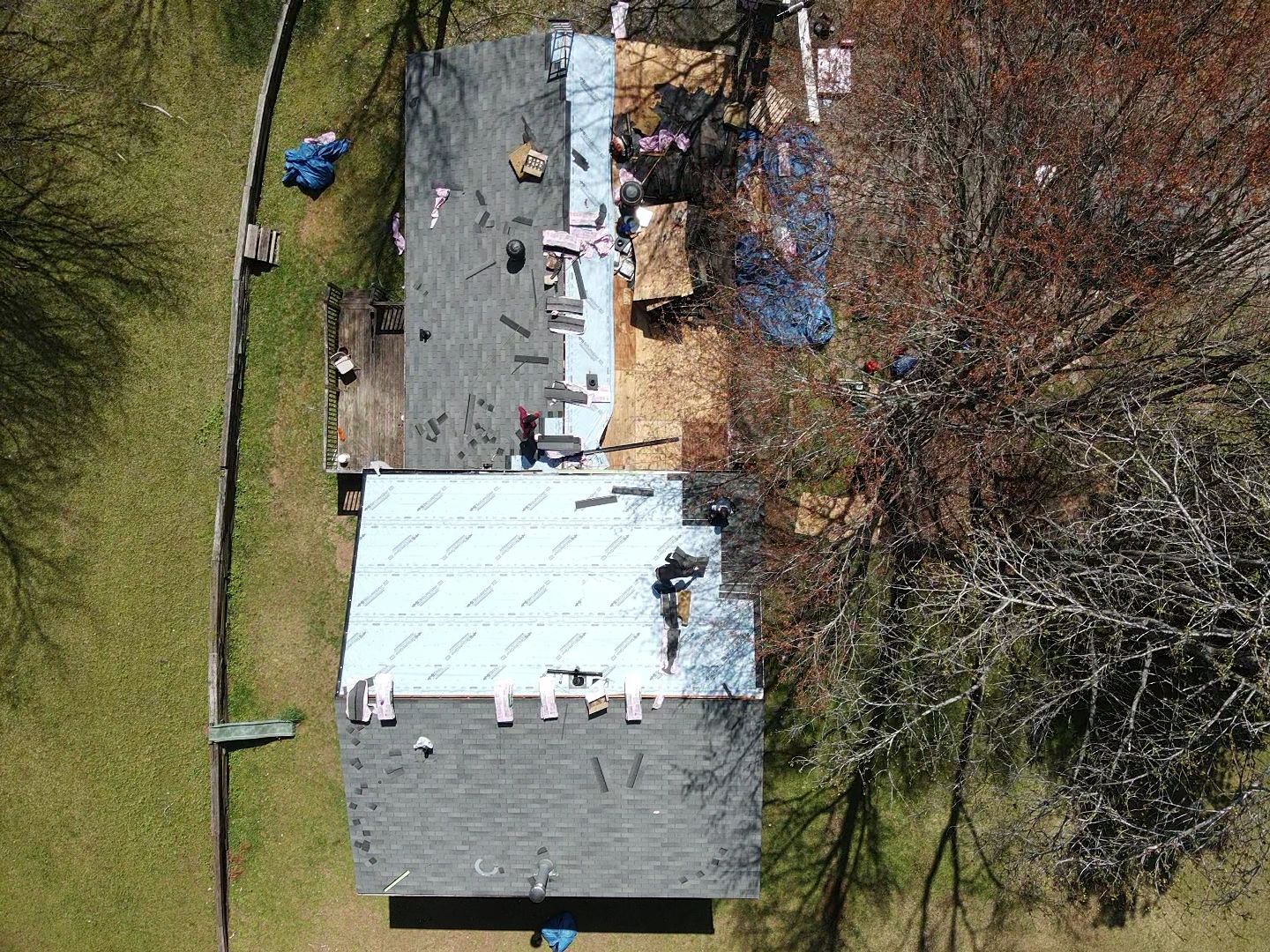 Residential Roofing Installation using Owens Corning by Inspector Roofing and Restoration