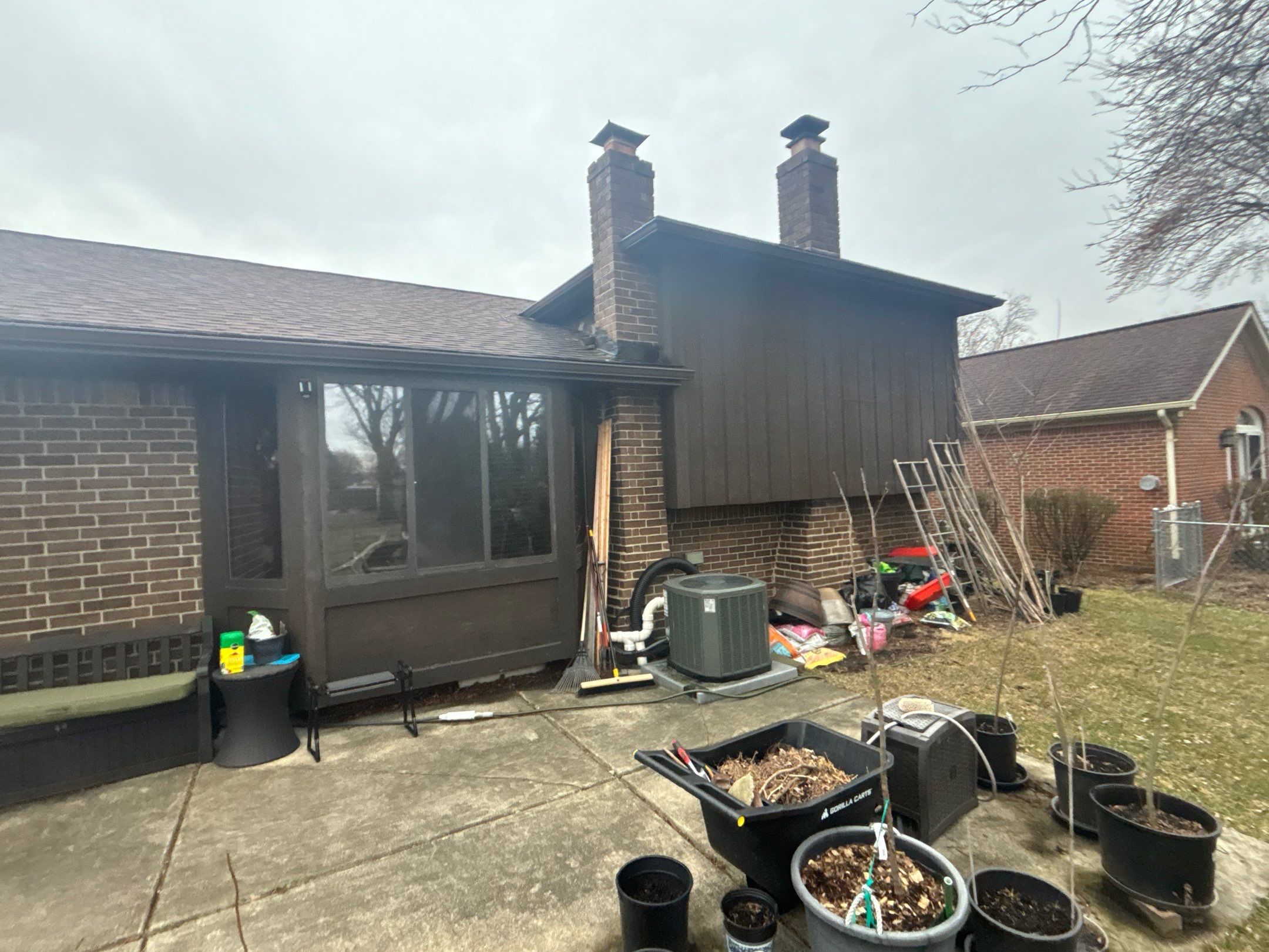 Siding Installation using Ascend 7" Composite Flagship Brown by 180 Contractors