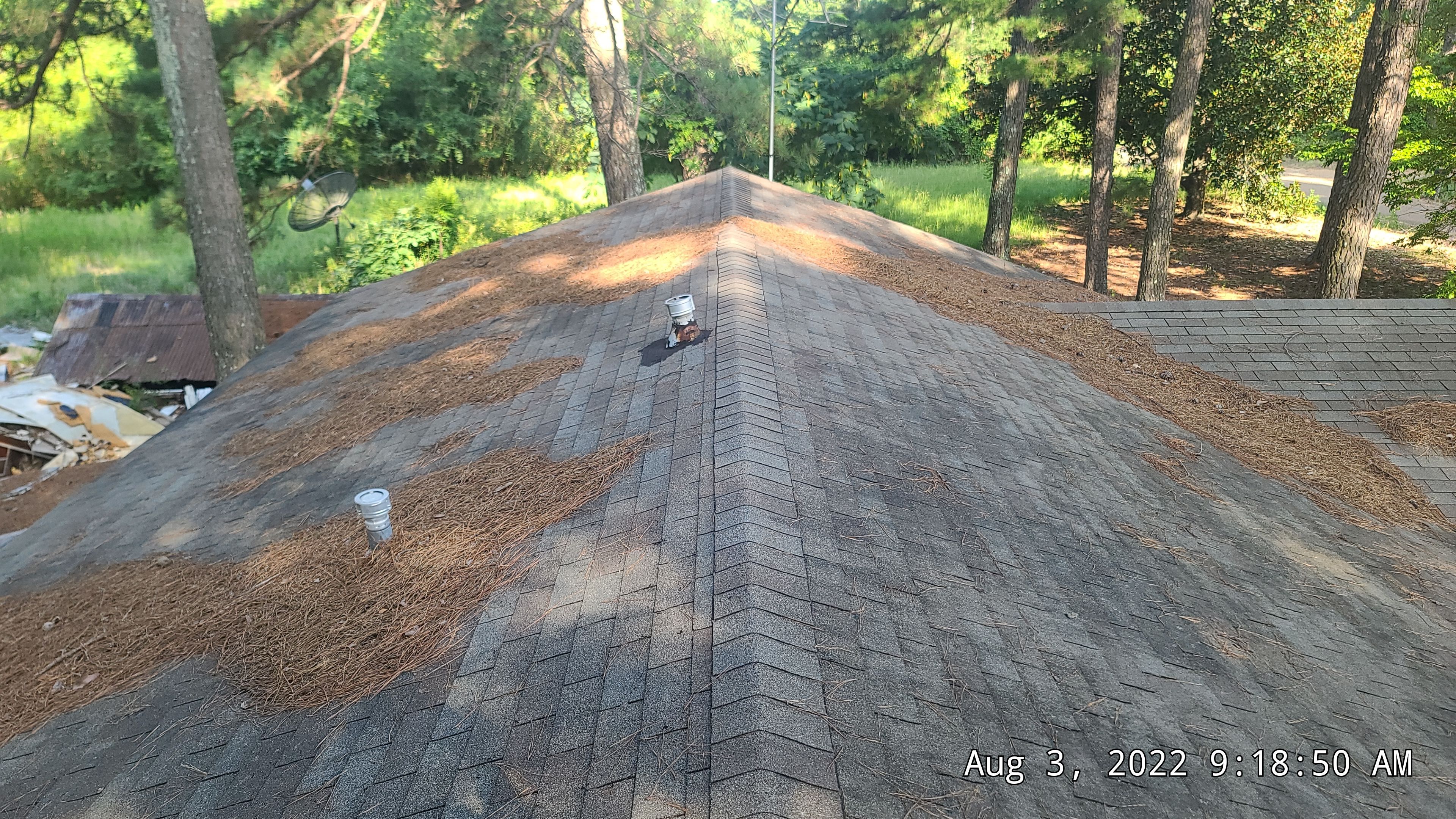 Residential Shingle Reroof using Certainteed Landmark 3-Tab by Hostetler Roofing