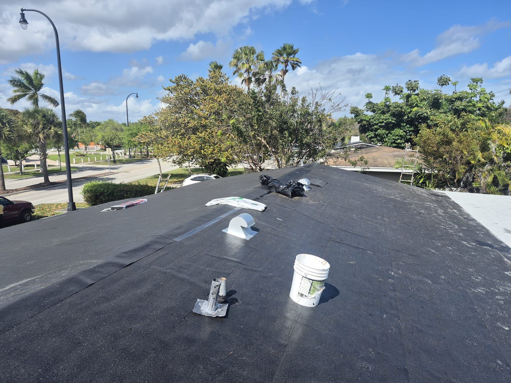 Comprehensive Roof Replacement and Flat Roof Installation in Cutler Bay by Art's Roofing & Construction