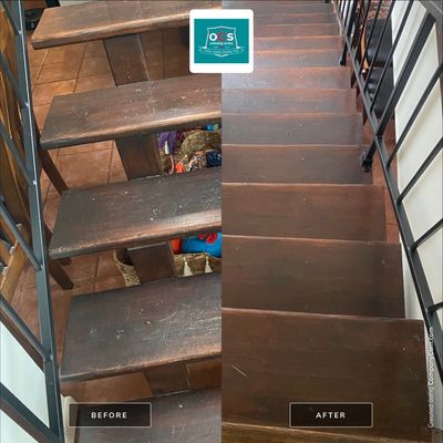 Interior Stair and Wall Finishing