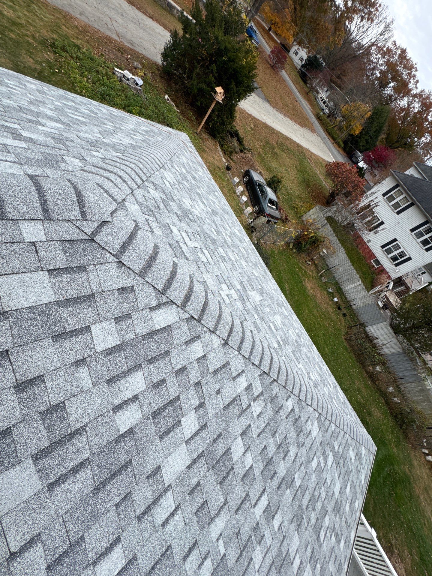 Silver Birch Shingles by Reimagine Roofing