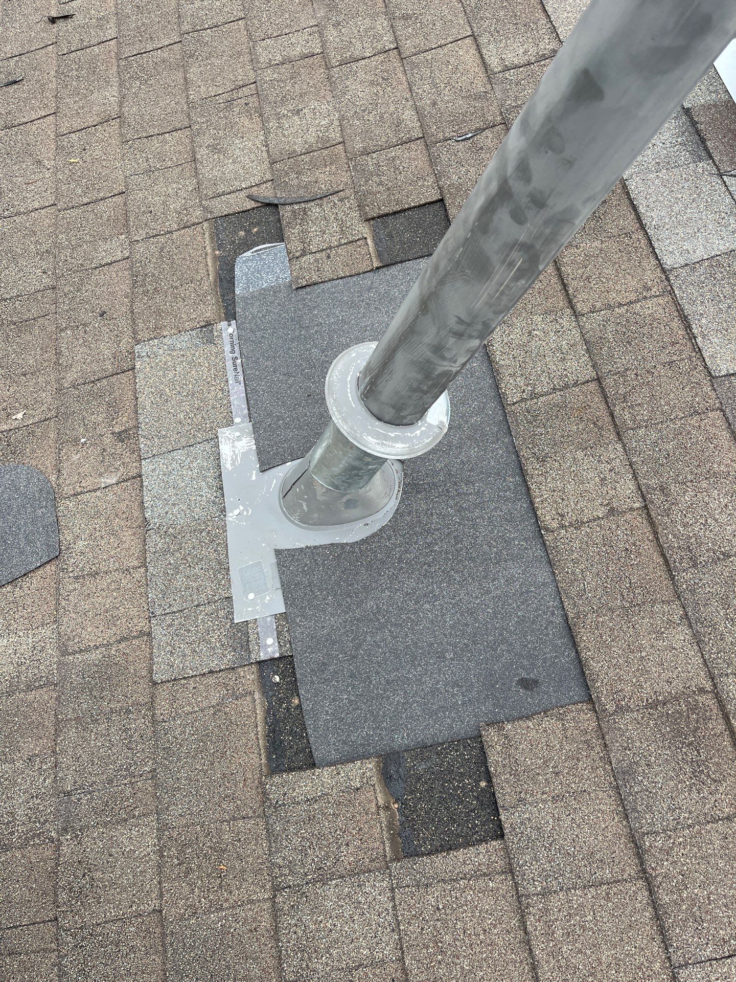 Hail Damage using Owen's Corning Duration (Lifetime) Shingles by Roof Repair Company