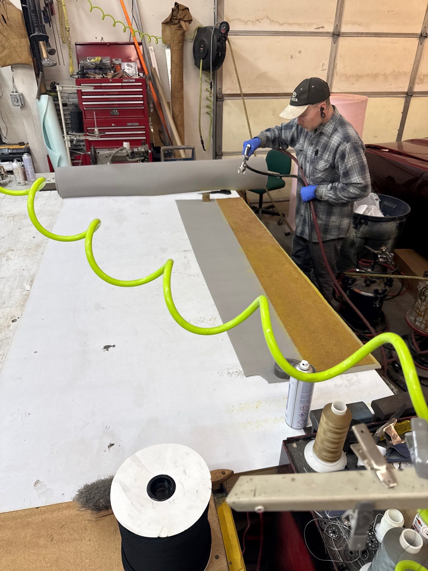 1963 Nova SS Custom Leather Interior  by Rocky Mountain Upholstery Co