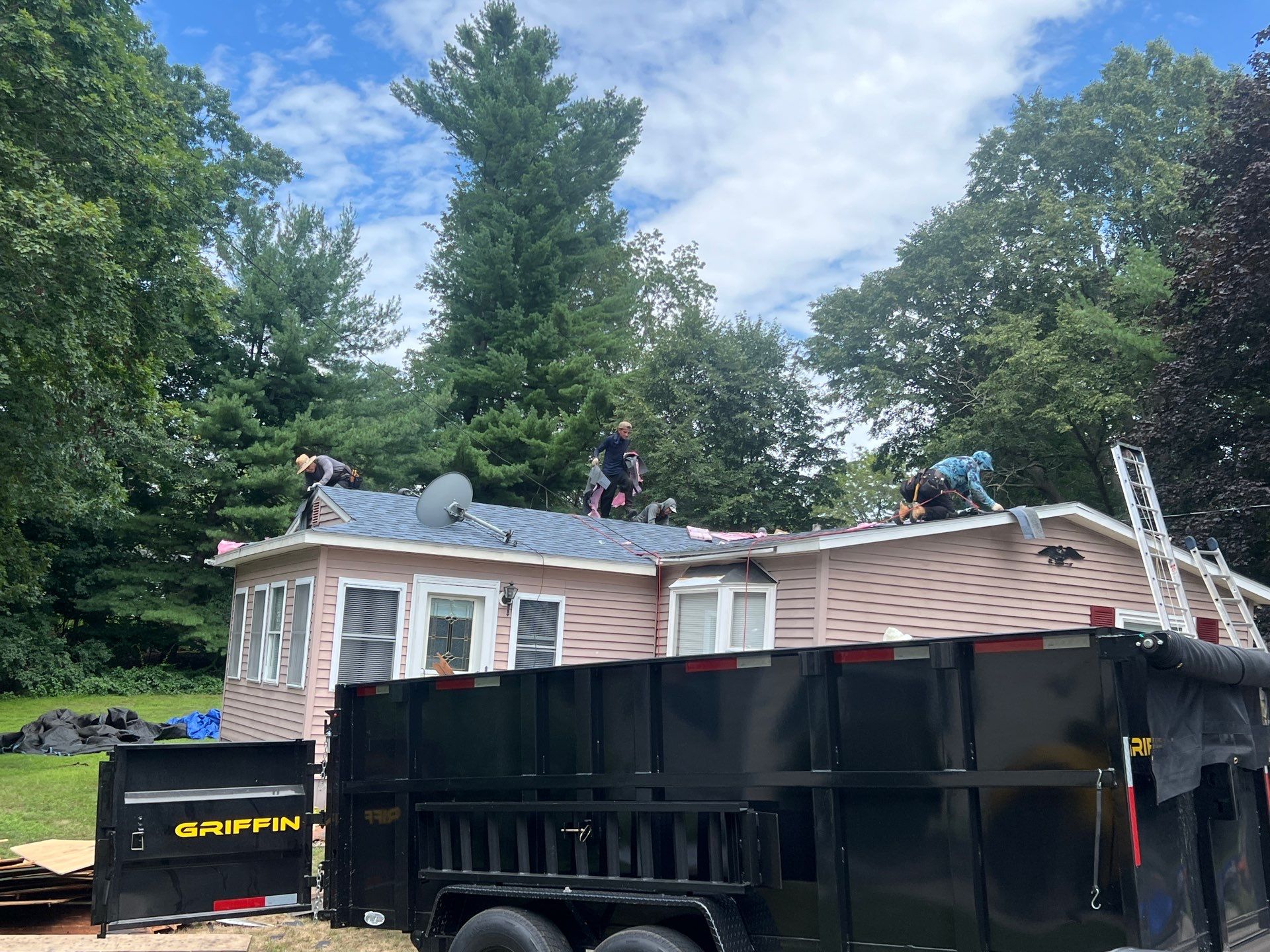 Owens Corning Roof Installation in Nashua, New Hampshire by Tall pine roofing