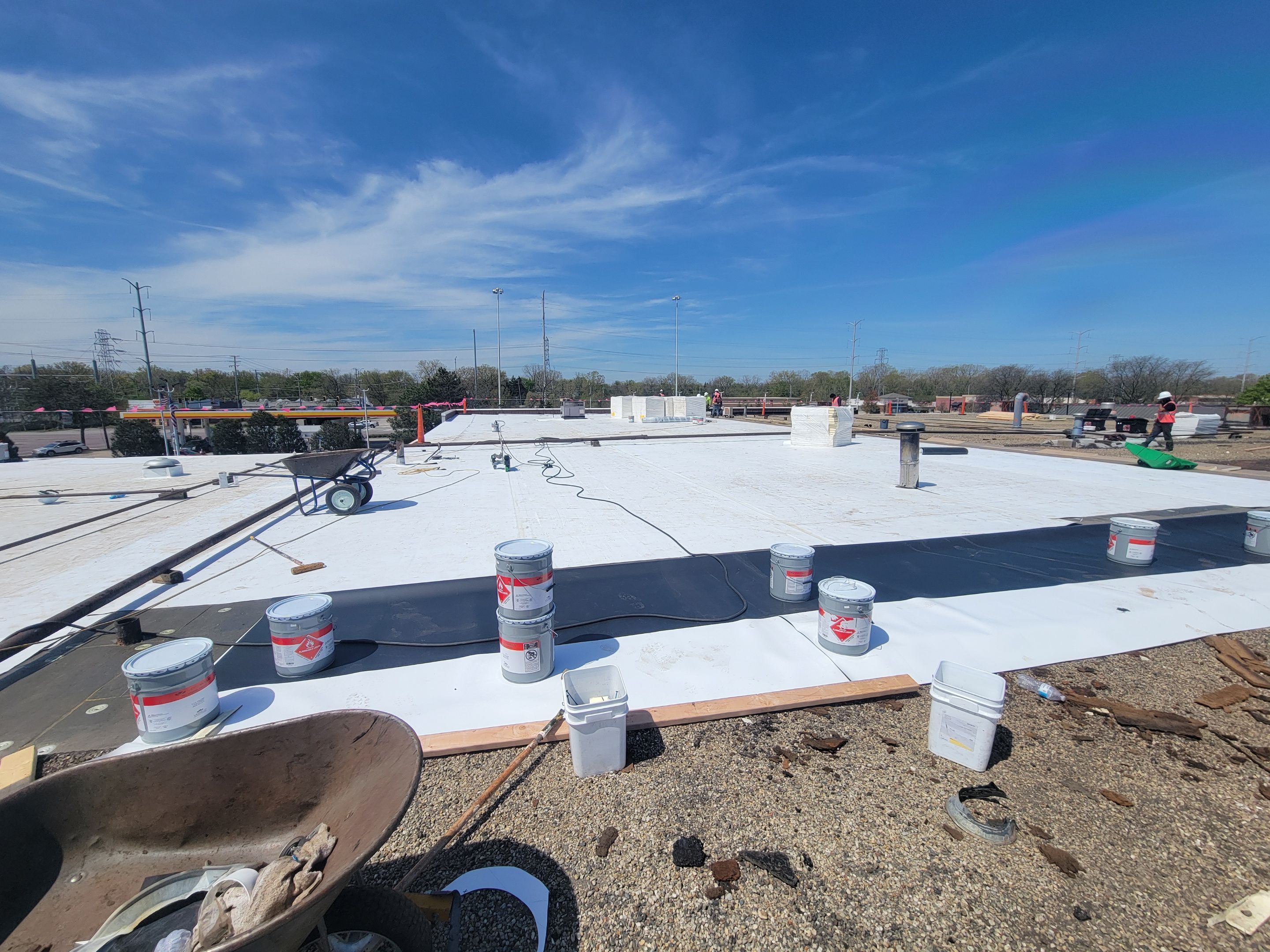 Ford Dealership - Re-Roof by Pink Roofing