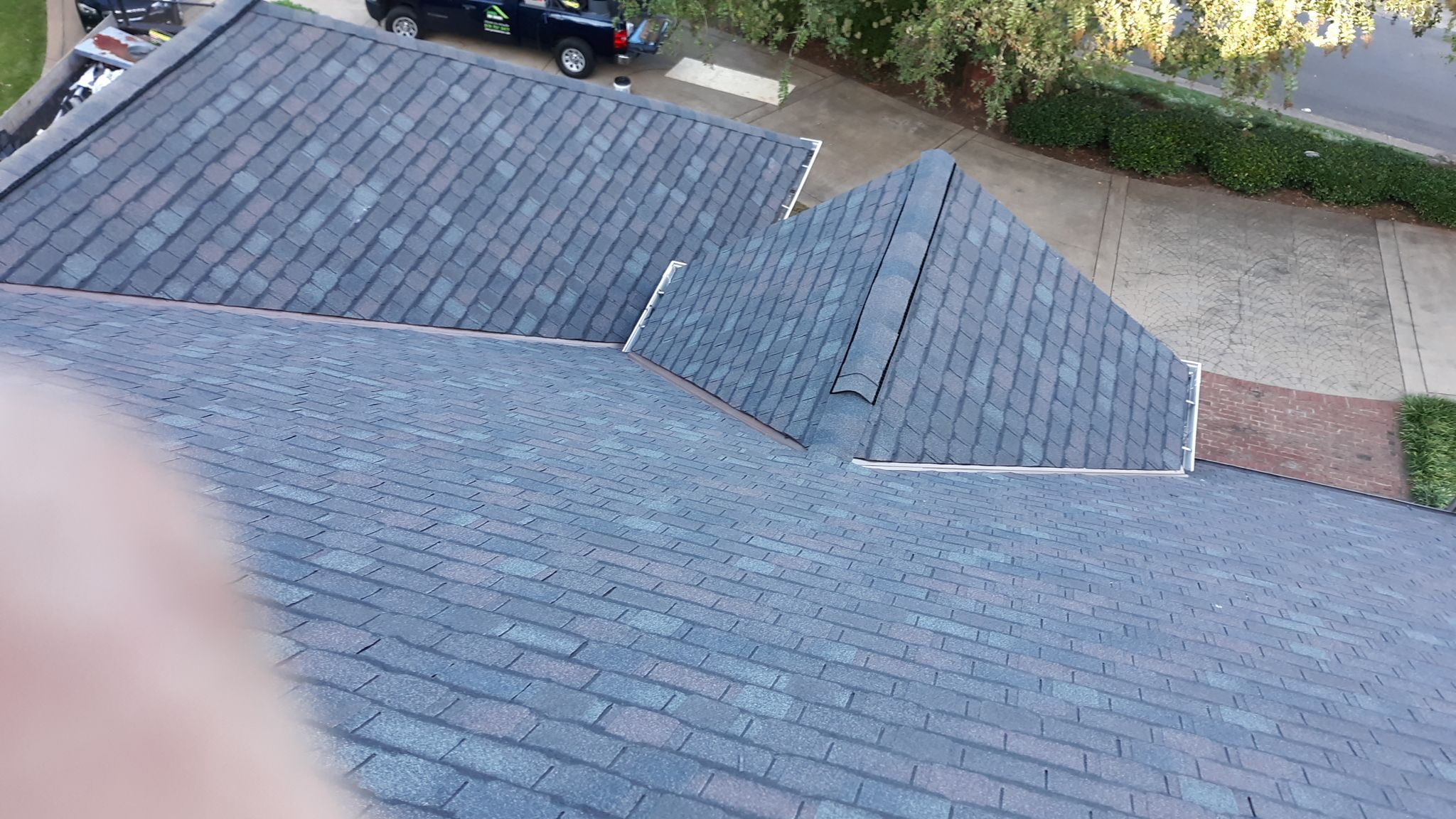 Residential Designer Roofing Installation with custom accent Copper Valleys. Calhoun GA by Georgia Roof Advisors