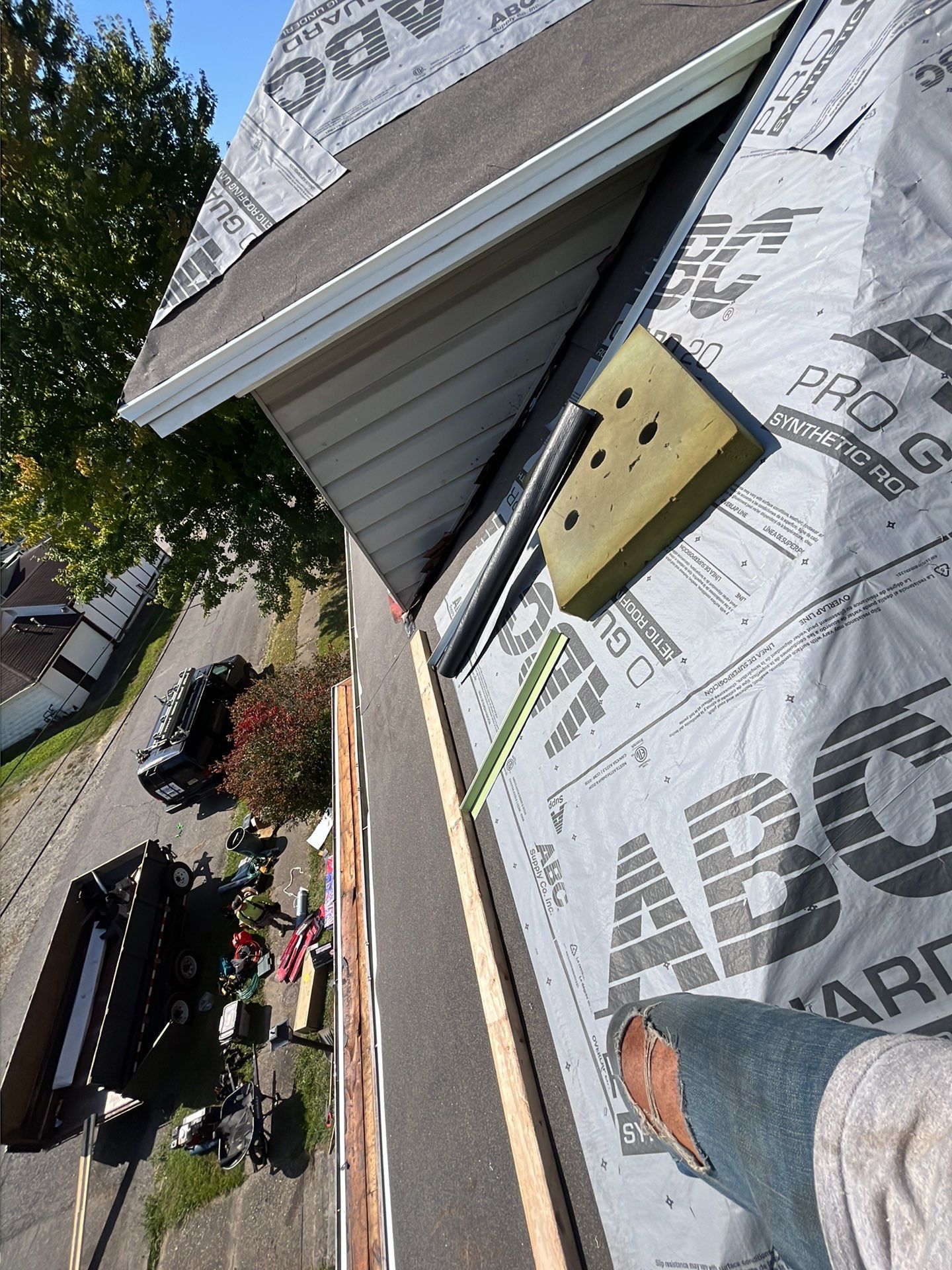 Residential Roofing Installation using Timberline HDZ by Rainstoppers Roofing