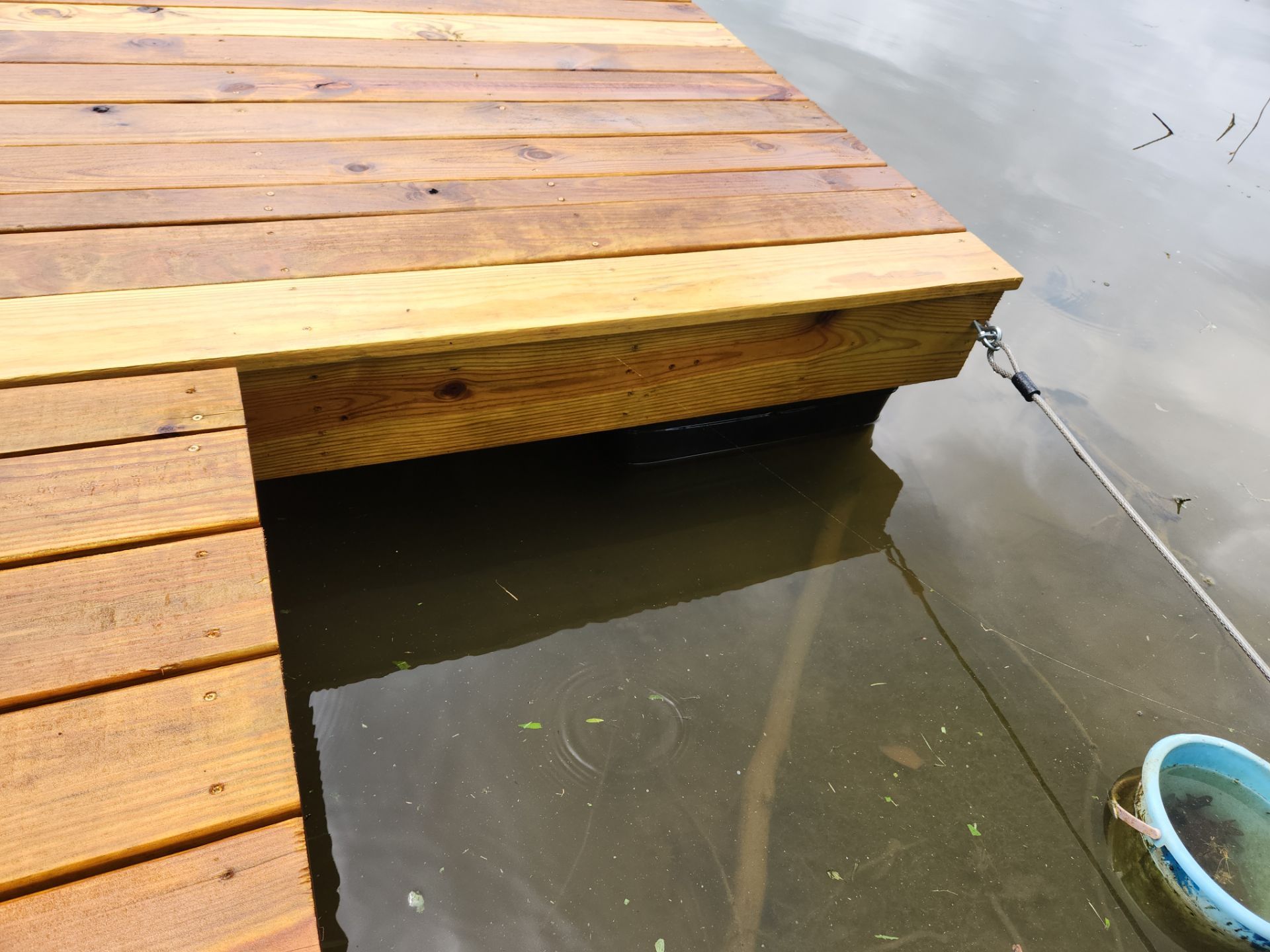 Dock using Wood Sealant by DuraSeal